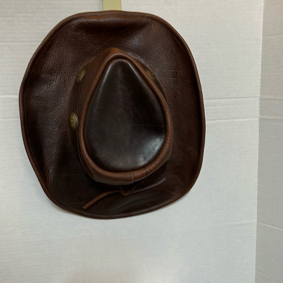 Leather Henschel Hat size large - Picture 2 of 16